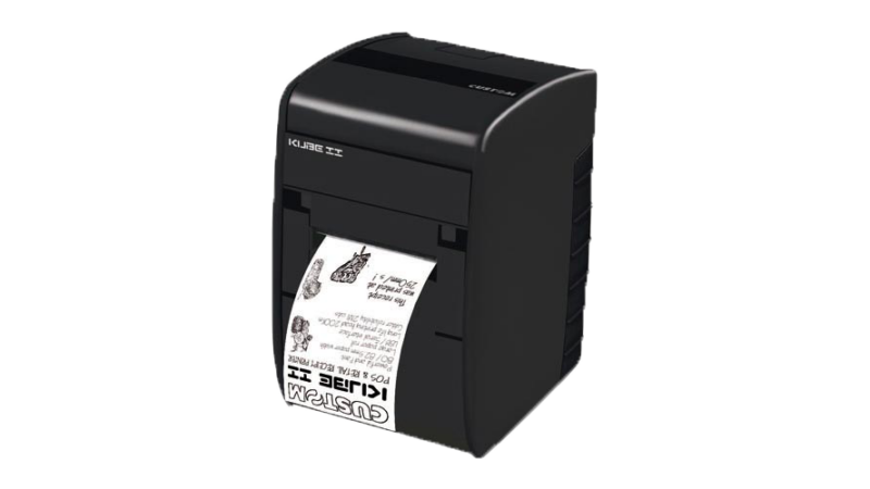 Custom KUBE II Thermal printer Lottery ticket scanner