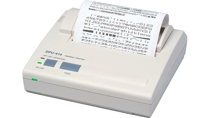 seiko DPU414 4 in portable thermal dot printer