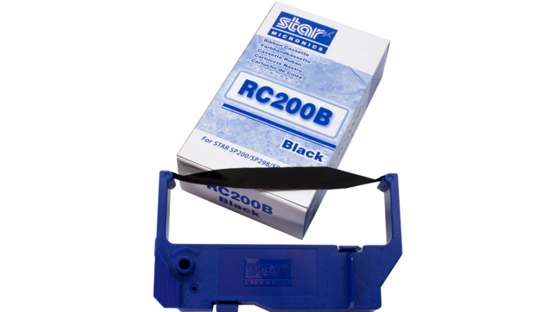 star micronics RC200B Black Ribbon for the Star SP200 sp2000 sp298 sp500