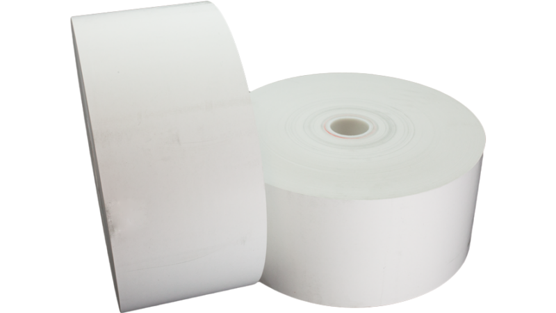 tp80-7-354 thermal paper roll 7in 7" 20lb